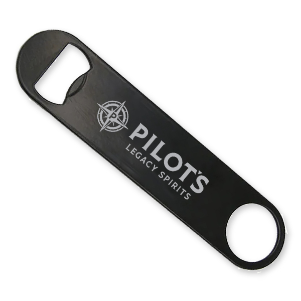 Pilot's Legacy Black Bottle Opener